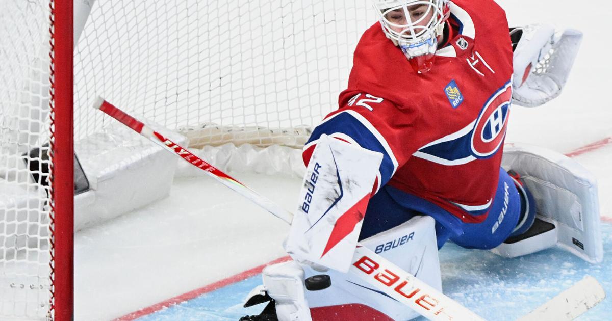 Jacob Fowler has 1st NHL shutout, Canadiens send Penguins to 8th straight loss with 4-0 win | National
