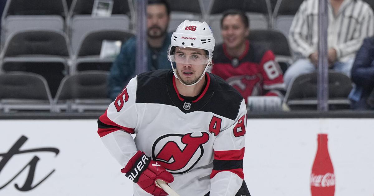Jack Hughes returns for the Devils just over 5 weeks since finger surgery and scores against Sabres |