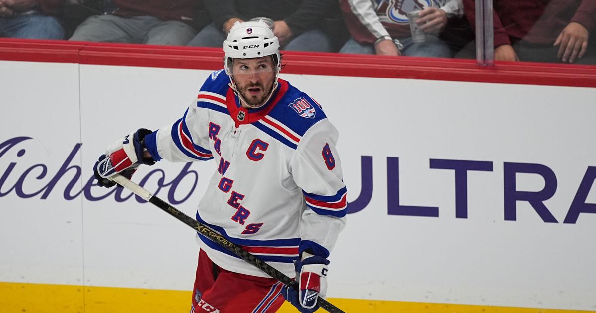 Rangers captain J.T. Miller is week to week with an upper-body injury, AP source says | National Sports