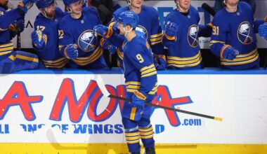 Josh Norris and Zach Benson score in 2nd period as as Sabres beat Devils 3-1 for 6th straight win | Sports