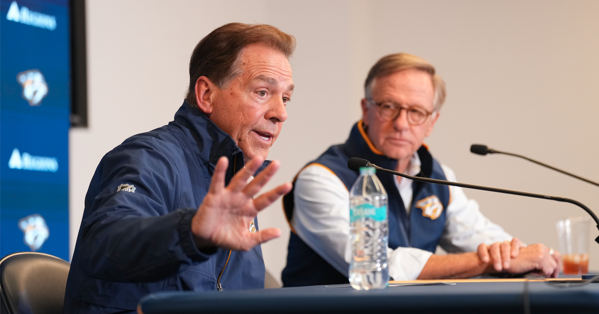 Nick Saban plans to help Predators build successful organization | Sports