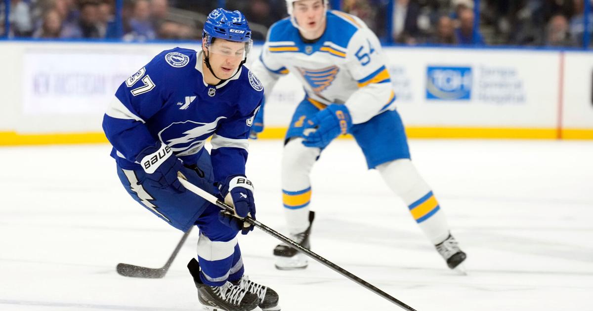 Raddysh hits 100 career points as Lightning beat Blues 4-1 | National Sports