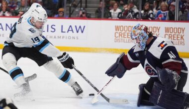 Scott Wedgewood makes 32 saves and Avalanche beat Mammoth 1-0 for 6th straight win |