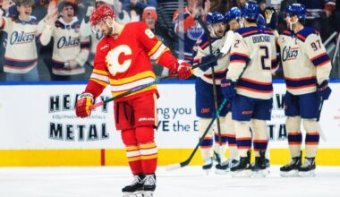 McDavid has 5 assists and Draisaitl scores 3 goals as the surging Oilers defeat the Flames 5-1 |