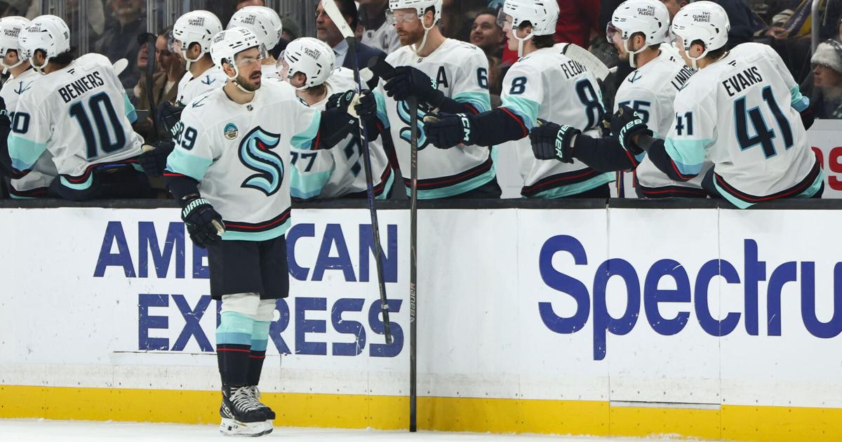 Jordan Eberle scores on the power play and Kraken hold off struggling Kings 3-2 | National