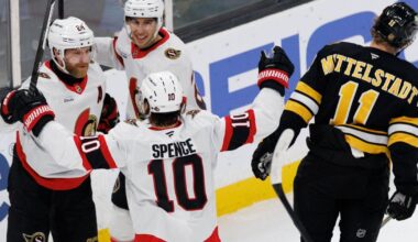 Fabian Zetterlund scores 2 as Senators beat Bruins 6-2 for 4th straight win | National Sports