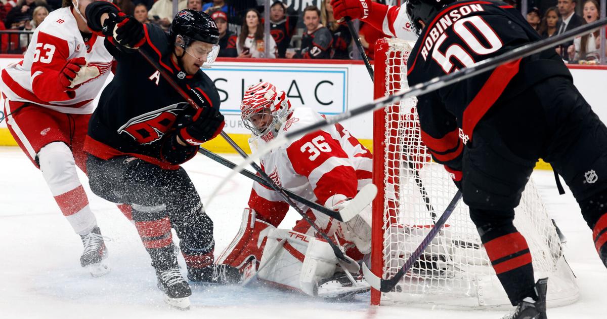 Gostisbehere, Svechnikov post 3-point games as Hurricanes beat Red Wings 5-2, end 3-game skid | NHL