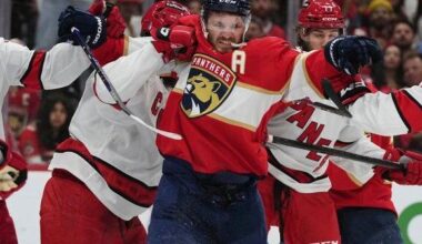 Matthew Tkachuk practises with Panthers for first time this season | National Sports