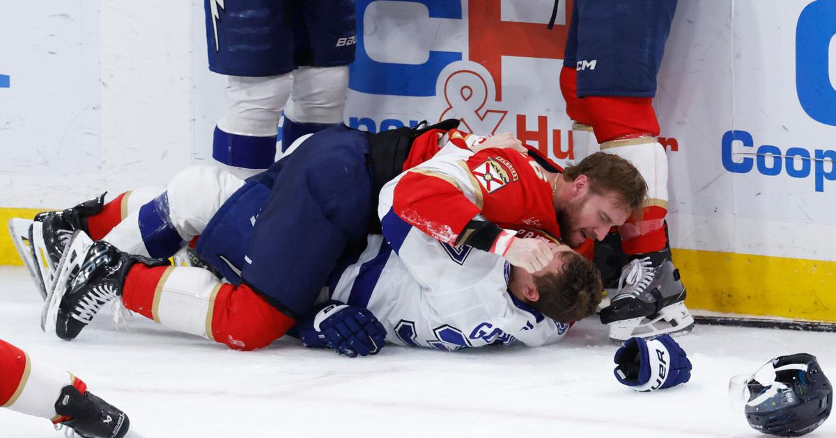 NHL fines Lundell and Sabourin for actions in penalty-heavy Panthers-Lightning game | National Sports