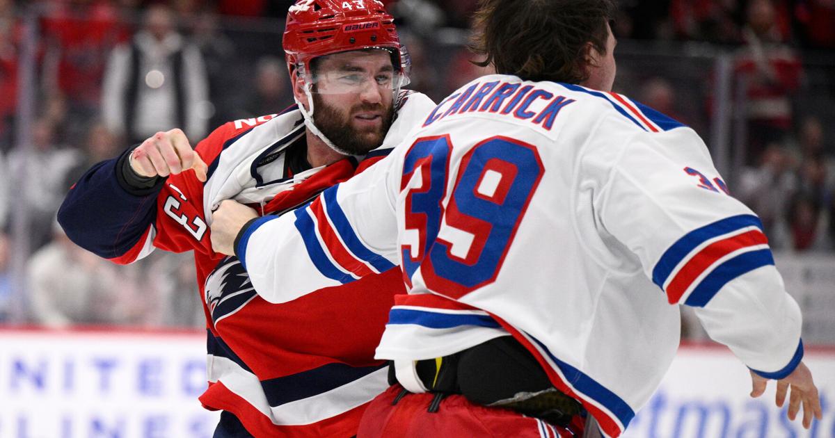 Tom Wilson has Gordie Howe hat trick in Capitals' 6-3 win against Rangers | Pro National Sports