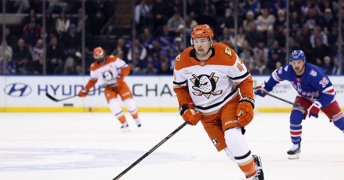Anaheim Ducks' Ross Johnston fined for roughing Tye Kartye