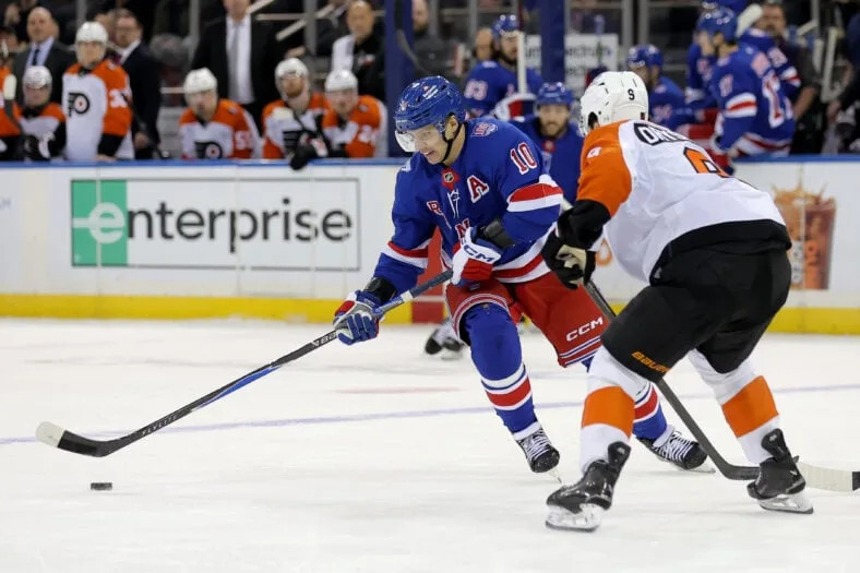 NHL: Philadelphia Flyers at New York Rangers