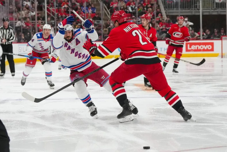 NHL: New York Rangers at Carolina Hurricanes