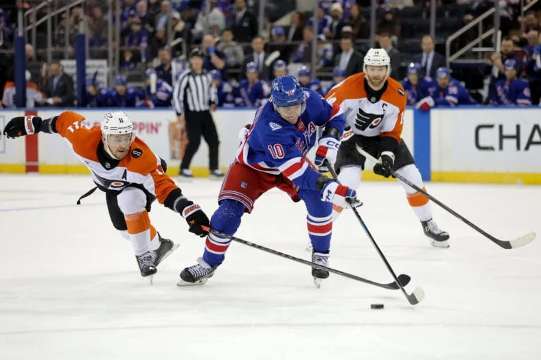 NHL: Philadelphia Flyers at New York Rangers
