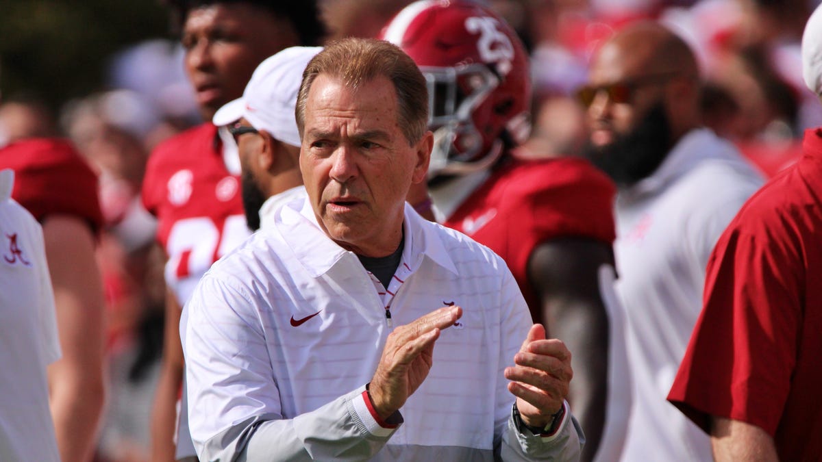 Nick Saban introduced as part of Preds' ownership group in NHL
