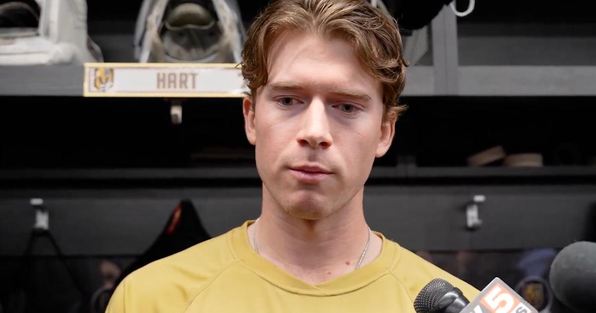 Carter Hart out as Vegas makes last-minute goalie change on Friday night