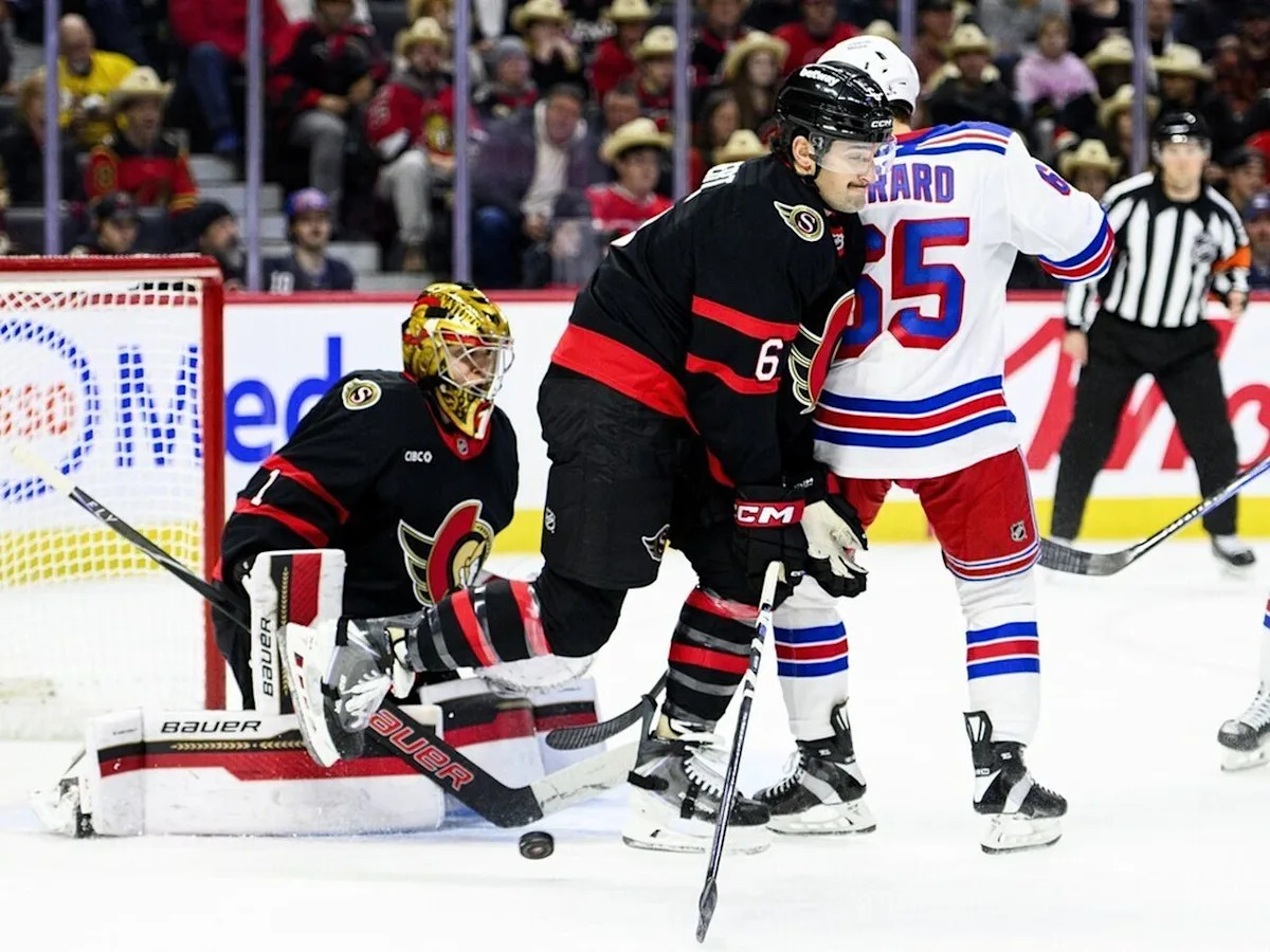 Takeaways: Ottawa Senators finish without Shane Pinto in loss to New York Rangers
