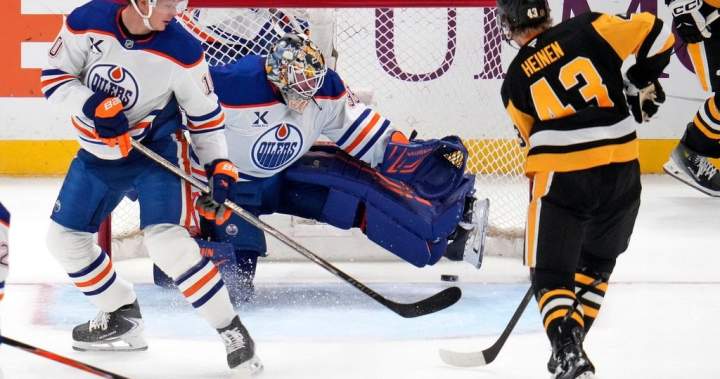 Edmonton Oilers place newly acquired goaltender Tristan Jarry on injured reserve
