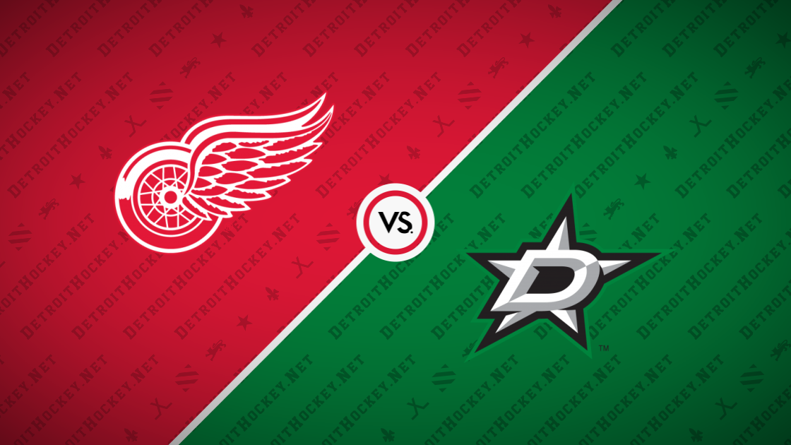 Red Wings vs. Stars, 12/23/2025 – DetroitHockey.Net
