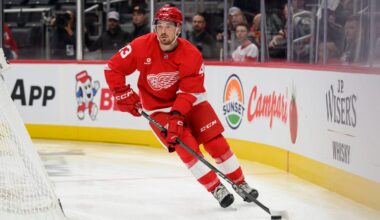Detroit Red Wings recall John Leonard to replace injured Patrick Kane