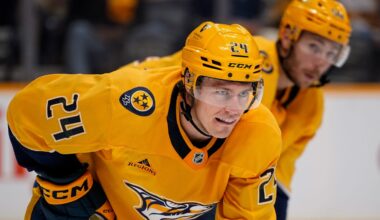 Predators trade D Spencer Stastney to Oilers for 2027 third-round pick