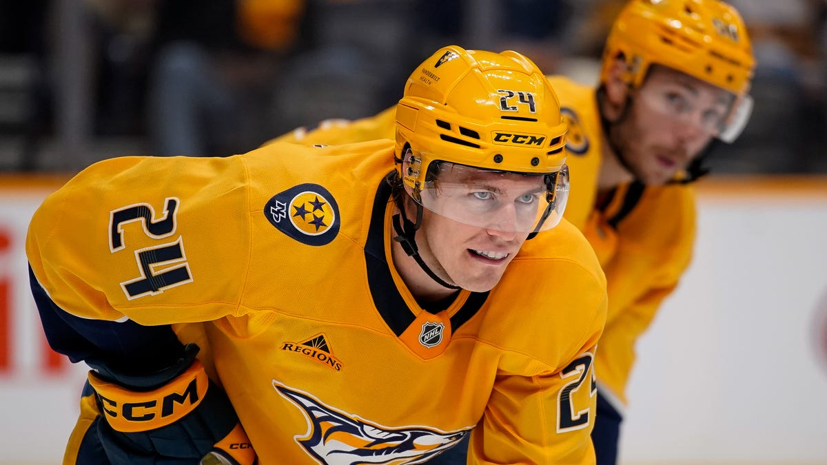 Predators trade D Spencer Stastney to Oilers for 2027 third-round pick