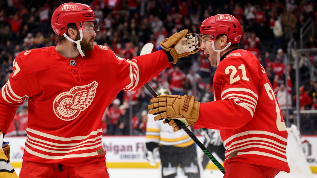 Four Detroit Red Wings games to be broadcast on over-the-air channels