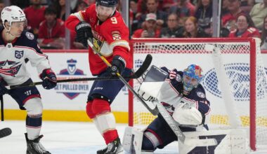 Blue Jackets lose three more leads in gutting OT loss to Panthers