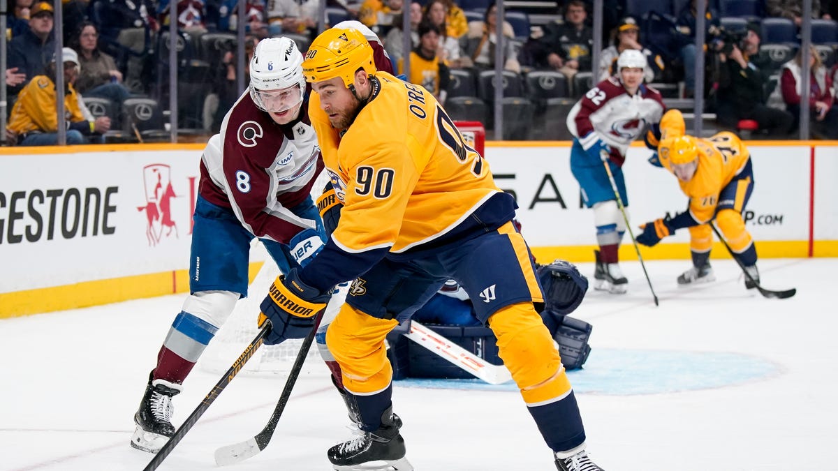 Predators vs Avalanche, live score updates, start time, TV channel