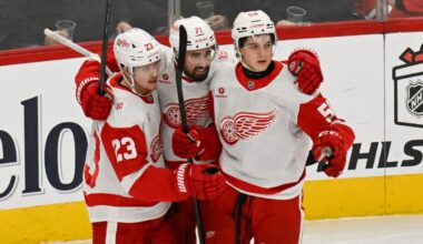 Gibson shuts out Blackhawks, Red Wings finish road trip 4-1-1