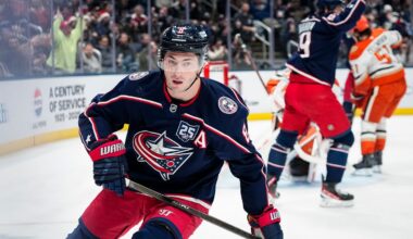 2 Werenski goals give Columbus Blue Jackets 4-3 OT win over Ducks