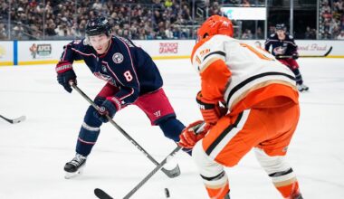 Columbus Blue Jackets' Zach Werenski day-to-day after scare, per report