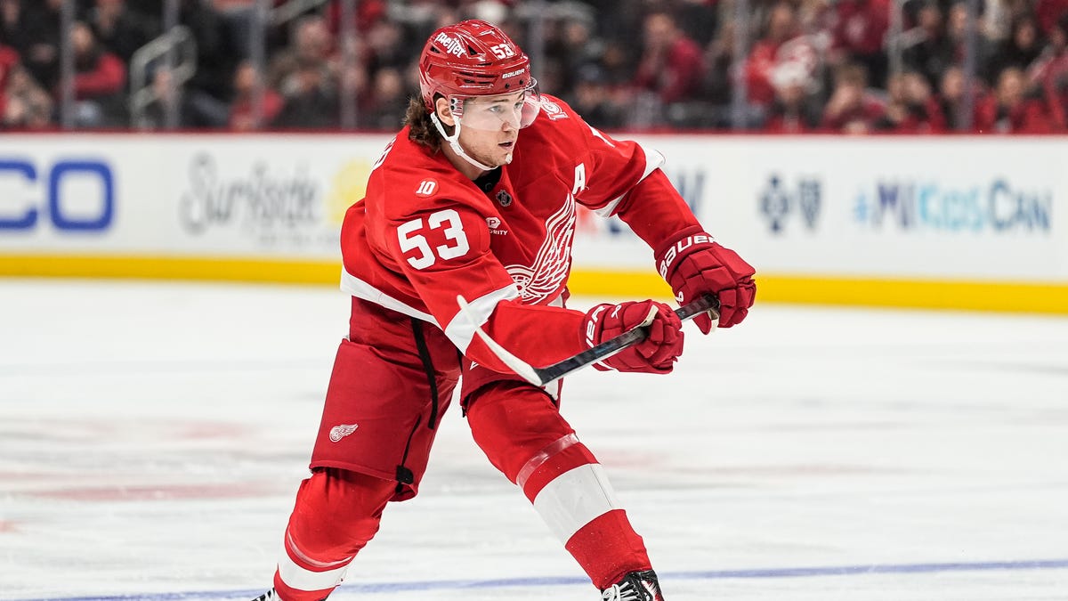 Detroit Red Wings' Moritz Seider unavailable for practice Friday