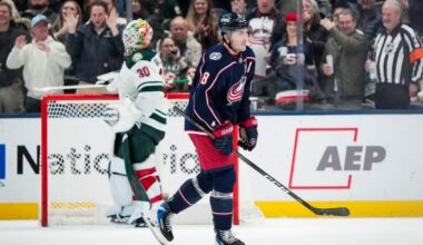Werenski score 2 more goals in Columbus Blue Jackets' 5-2 loss to Wild
