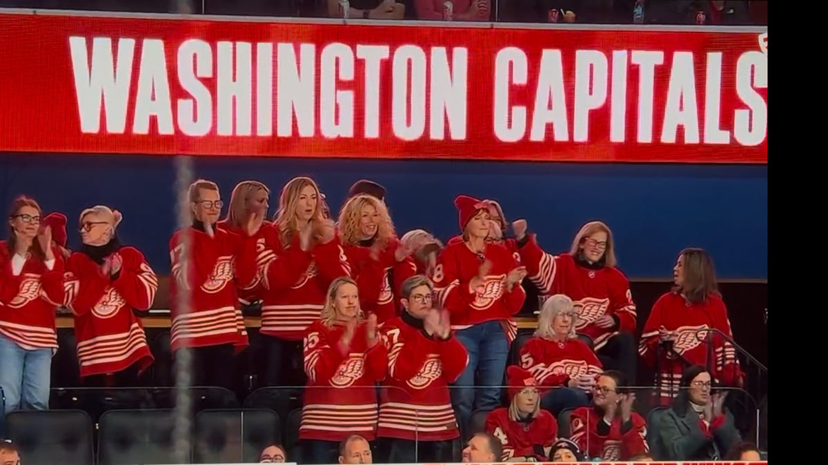 Detroit Red Wings wallop Washington Capitals, 5-2