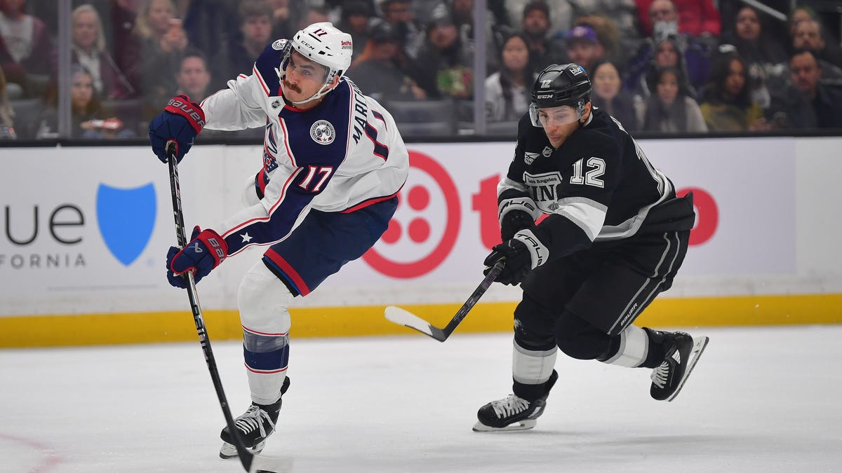 Mason Marchment has 2 power play goals in Blue Jackets win over Kings