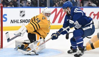 Stuart Skinner still searching for his first win with Penguins