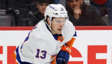 Islanders' Mathew Barzal ejected, fined for slashing Mason Marchment