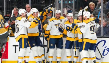 Steven Stamkos scores No. 600, Predators lead Golden Knights 4-2, live updates