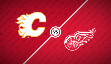 Flames vs. Red Wings, 12/10/2025 – DetroitHockey.Net