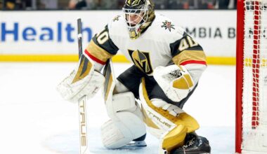 NHL roundup: Akira Schmid records shutout for Vegas as Devils lose fourth straight
