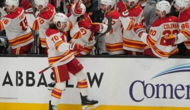 Lomberg lights up Saddledome in Flames’ victory - Calgary