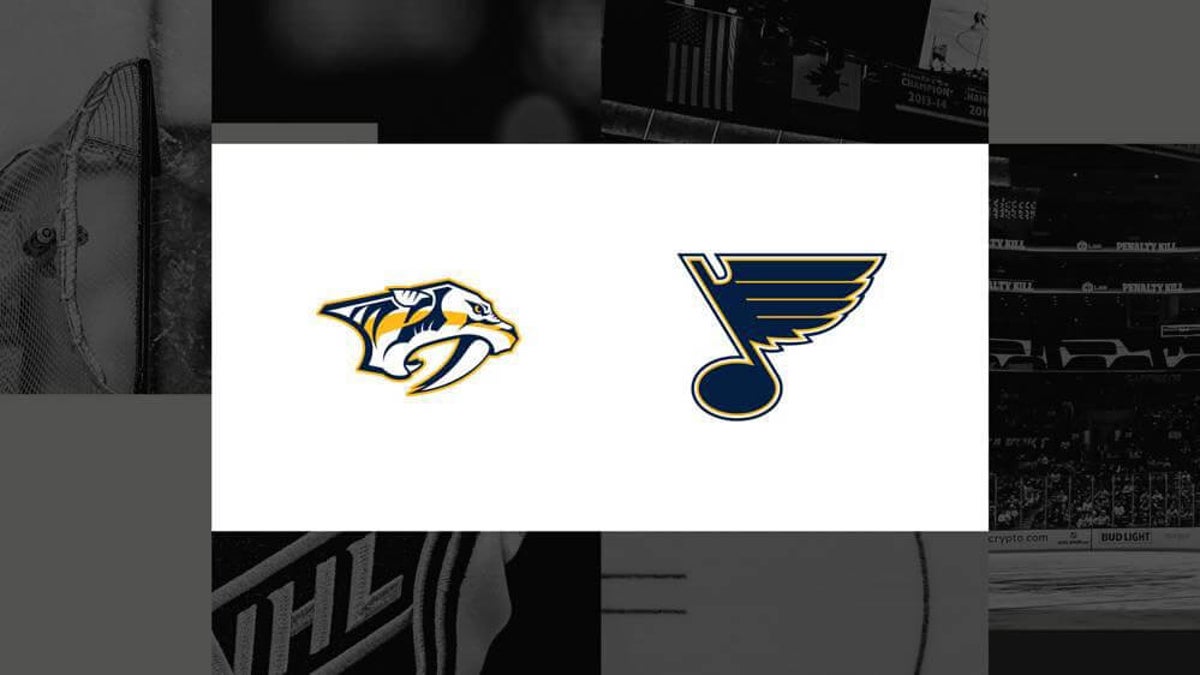 How to watch Predators vs. Blues: TV channel and streaming options for December 15