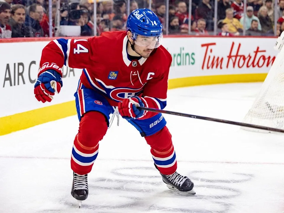 Nick Suzuki has a team-leading 42 points this season.