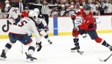 Jet Greaves gets the start Sunday as the Columbus Blue Jackets continue their road trip with a stop in the Nation's Capital. Here are five things to know before puck-drop.