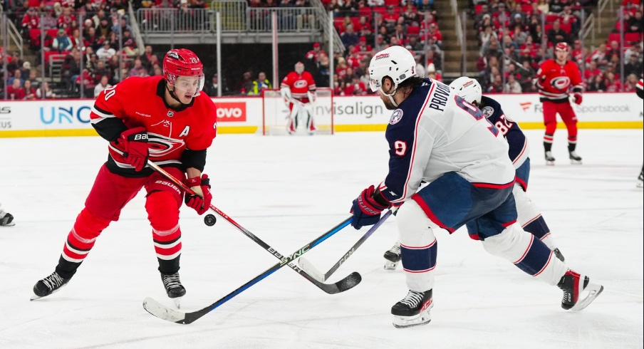 The Columbus Blue Jackets wrap up a three-game homestand Tuesday in Raleigh against the Carolina Hurricanes. Here are five things to know before puck-drop.
