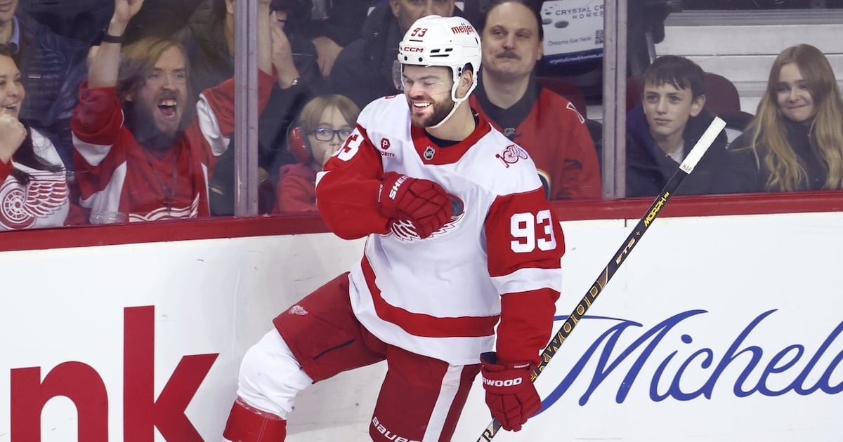 Red Wings' Alex DeBrincat pushing for spot on U.S. Olympic team