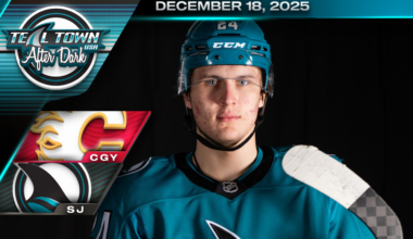Sharks Sizzle Flames 6-3 - 12/16/2025 - Teal Town USA After Dark (Postgame)