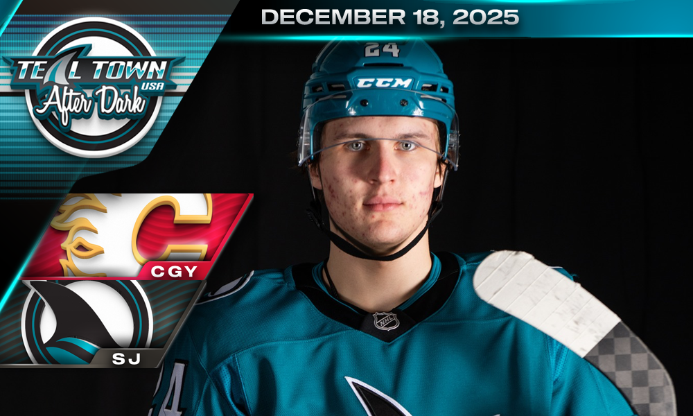 Sharks Sizzle Flames 6-3 - 12/16/2025 - Teal Town USA After Dark (Postgame)