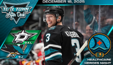 Sharks Streak Ends in Loss to Stars 5-3 - 12/18/2025 - Teal Town USA After Dark (Postgame)